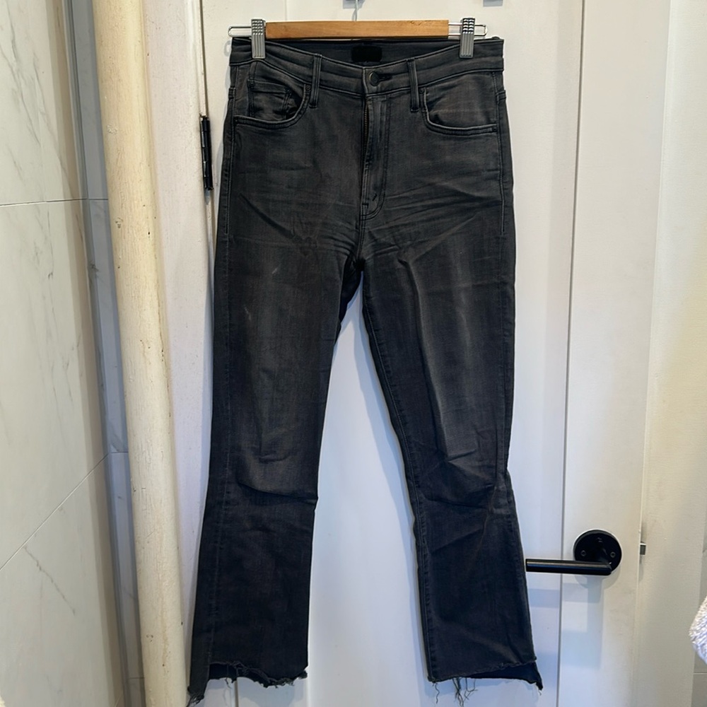 Mother jeans size 26 ankle cut gray